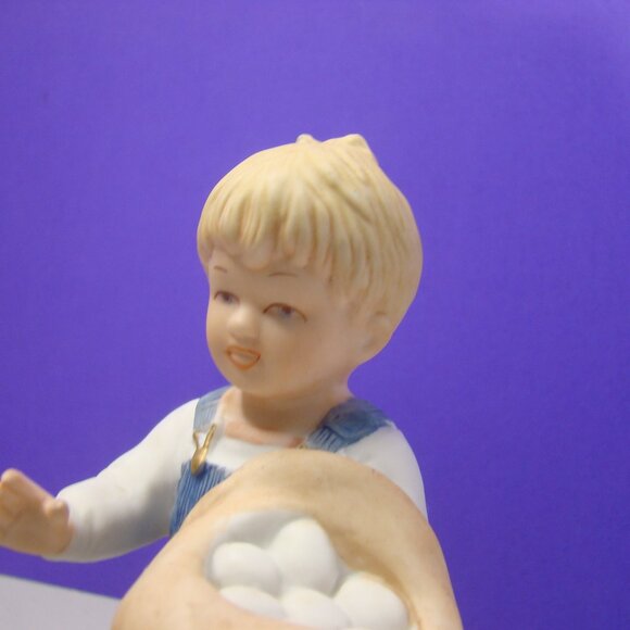 Vintage set of 1985 Denim Days #1509 and #1501 Pair Figurines Gathering kitten - Picture 15 of 16